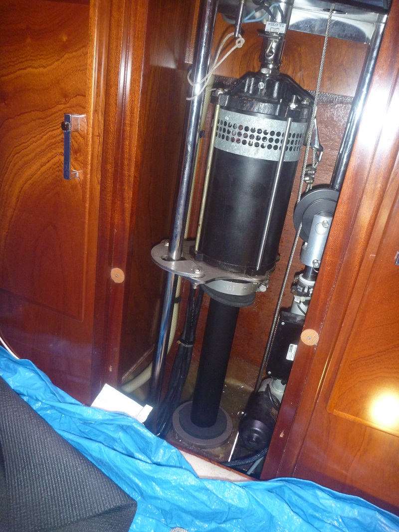  Amel Super Maramu 2000 Bow Thruster overhaul 