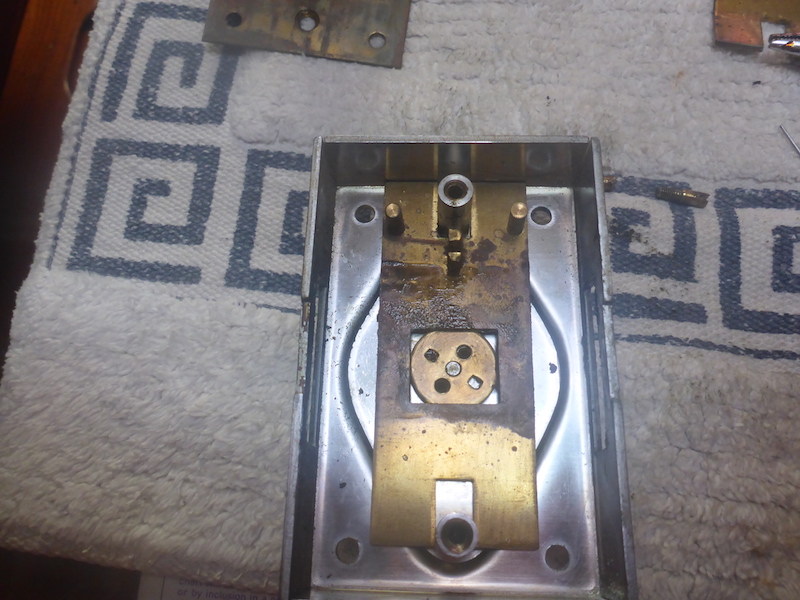  Amel Super Maramu 2000 Broken Lock on Companion Way 