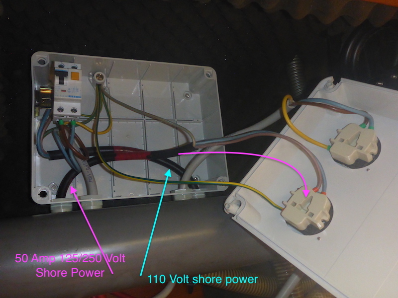  Amel Super Maramu 2000 Galvanic Isolator Installation 