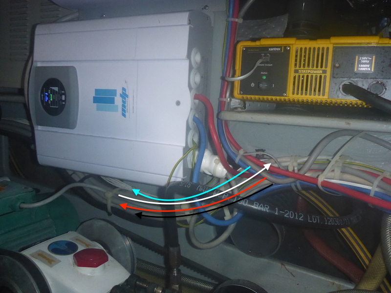  Amel Super Maramu 2000 Galvanic Isolator Installation 