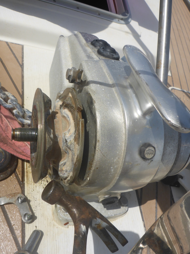  windlass lofrans tigres maintenance Amel Super Maramu 2000 