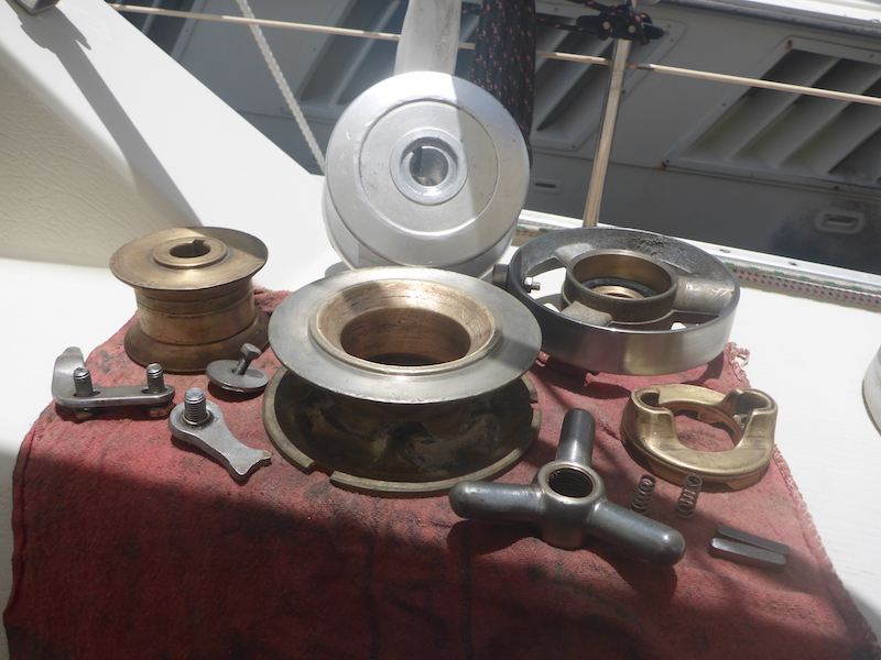  windlass lofrans tigres maintenance Amel Super Maramu 2000 