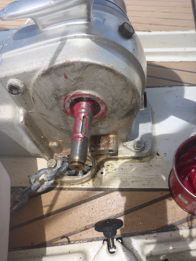  windlass lofrans tigres maintenance Amel Super Maramu 2000 