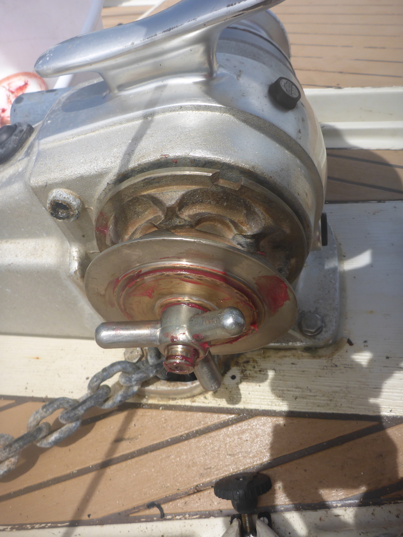  windlass lofrans tigres maintenance Amel Super Maramu 2000 