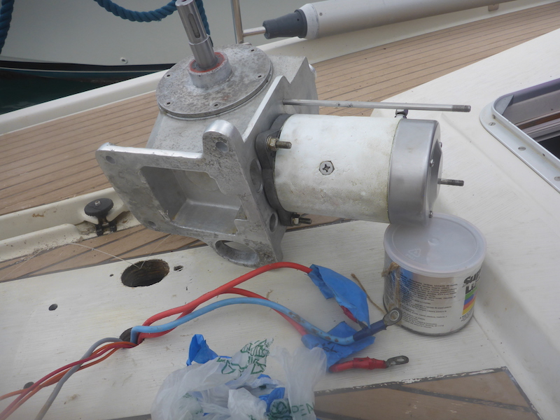  windlass lofrans tigres overhaul Amel Super Maramu 2000 