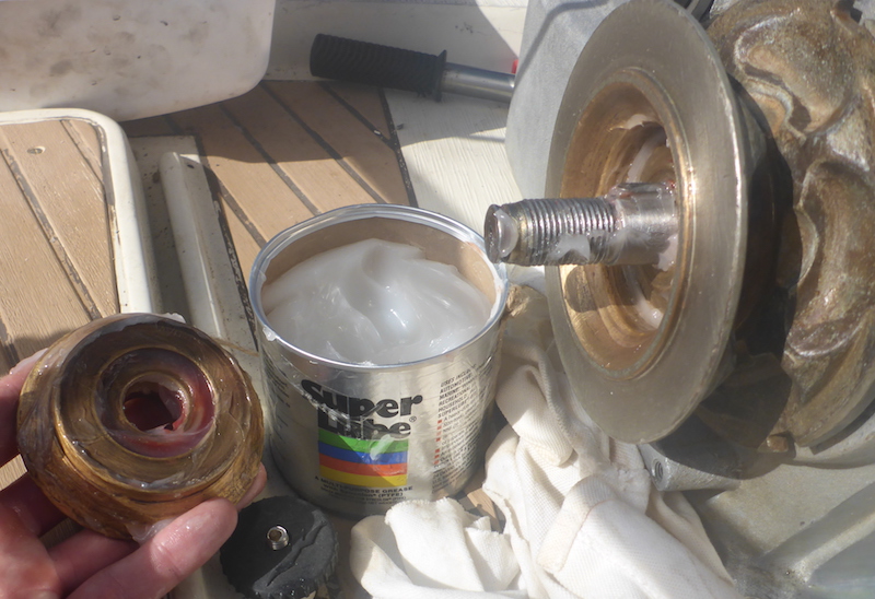  windlass lofrans tigres overhaul Amel Super Maramu 2000 