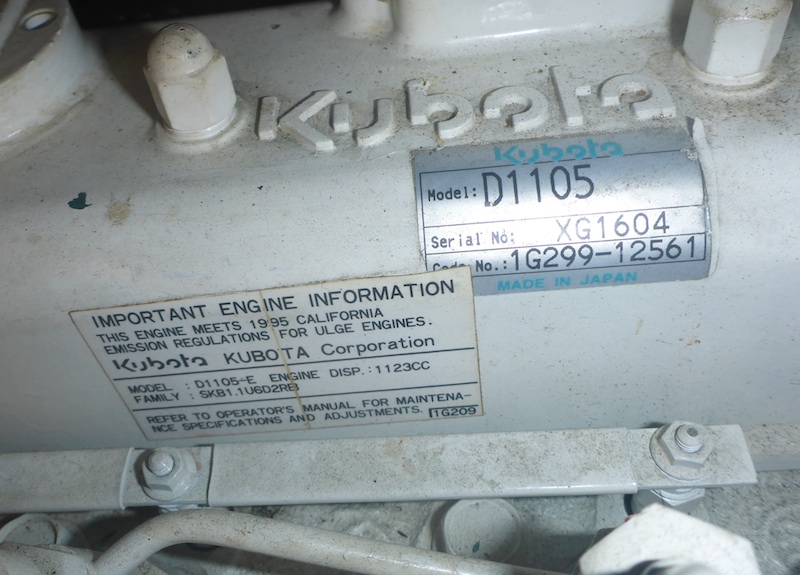  Amel Super Maramu 2000 Genset ONAN MDKAL B Specs 