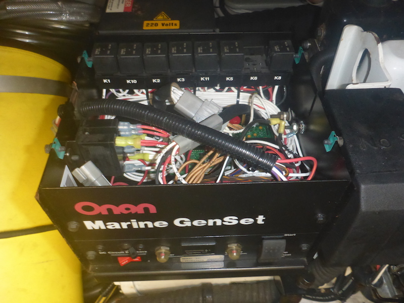  Voltage adjustment Genset ONAN MDKAL Amel Super Maramu 2000 