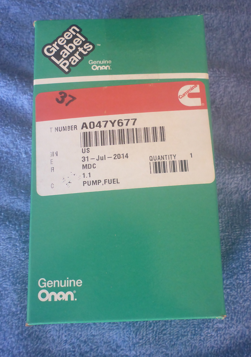  Onan 149 2331 01 Fuel Pump A047Y677 for sale SXM Saint Martin Sint Maarten