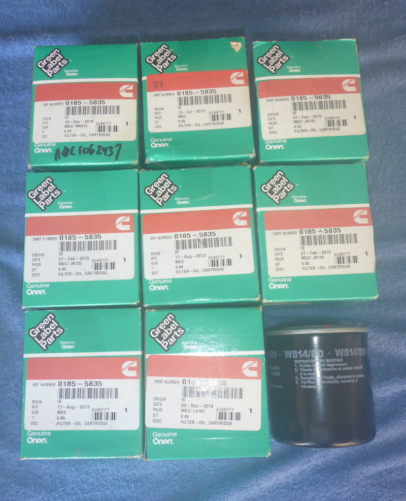  Onan 185 5835 Filter Oil Kubota D1105 for sale SXM Saint Martin Sint Maarten