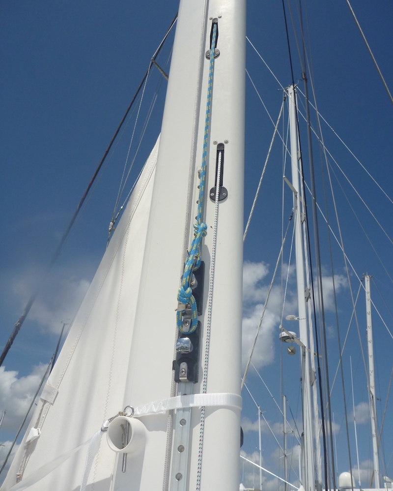 Antal Halyard Car Main mast for sale SXM Saint Martin Sint Maarten